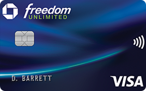Chase Freedom Unlimited(Registered Trademark) credit card